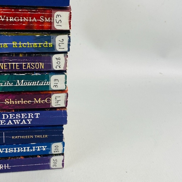 Harlequin Love Inspired Suspense 10 Book‎ Lot Inspirational Romance Paperback - Picture 5 of 6